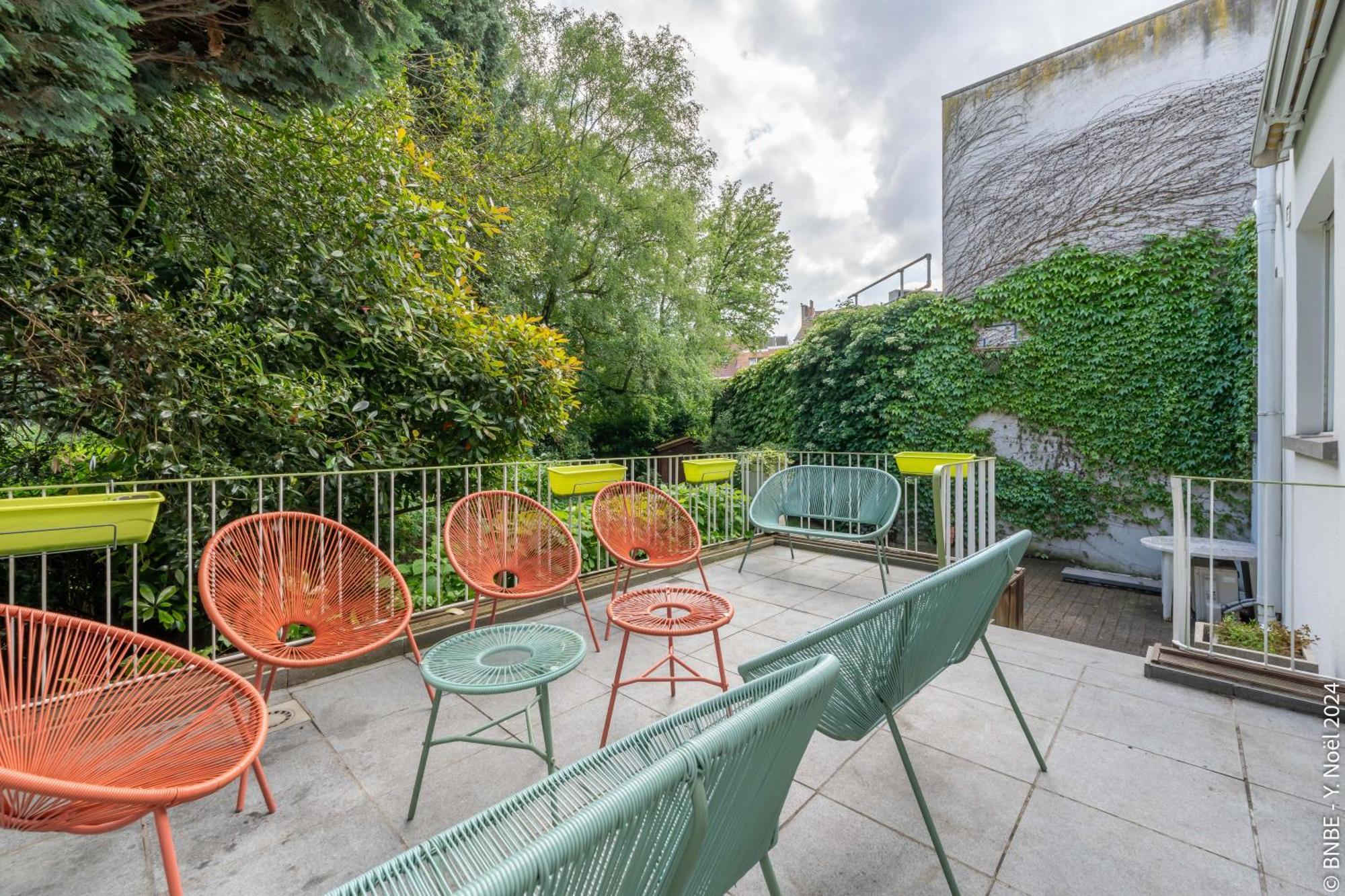 La Louve - Big Place & Garden - Parking Gratuit Брюссель Экстерьер фото
